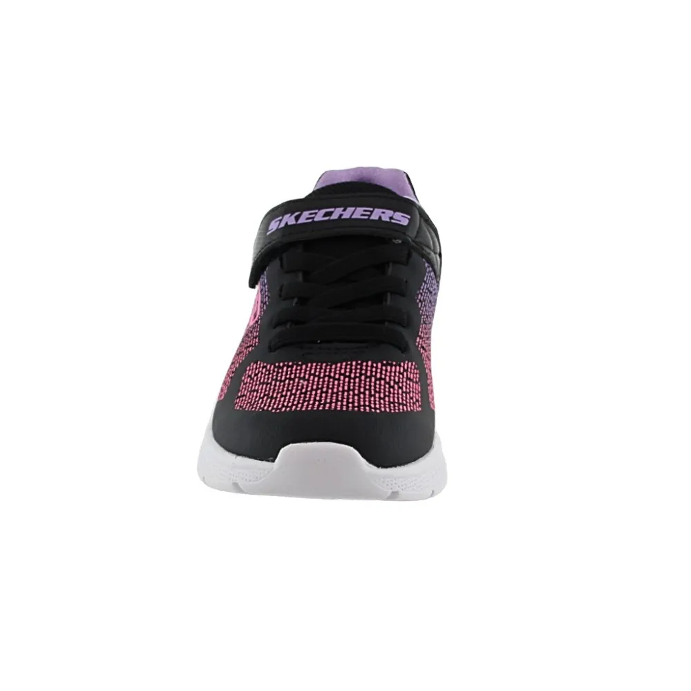 ZAPATILLAS SKECHERS MICROSPEC MAX NEGROFUCSIA