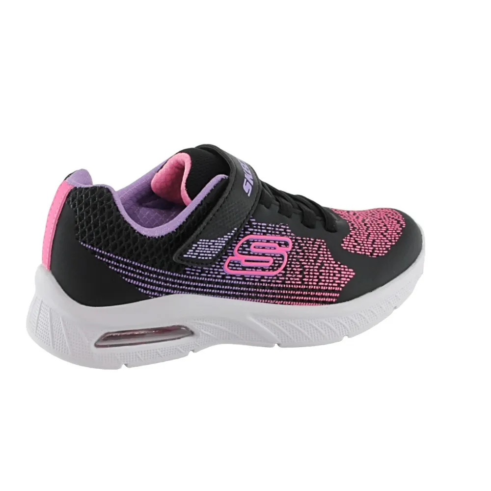 ZAPATILLAS SKECHERS MICROSPEC MAX NEGROFUCSIA