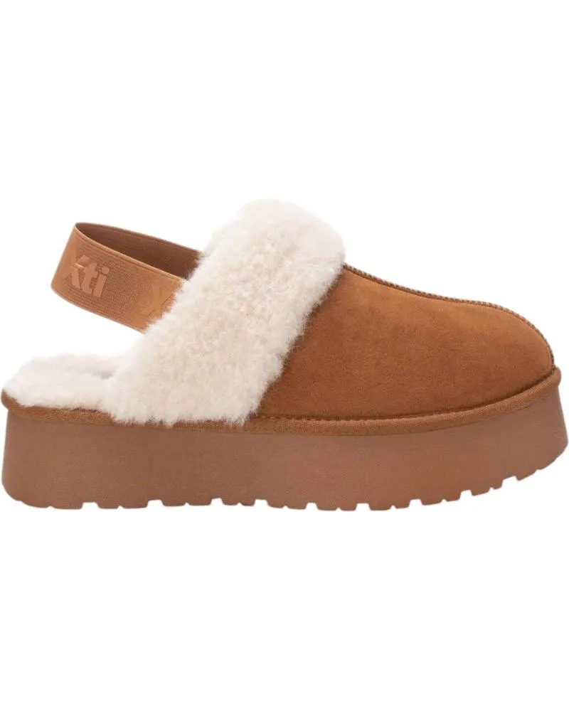 Zuecos XTI  de Mujer ZUECOS DE MUJER 143488 EN  CAMEL
