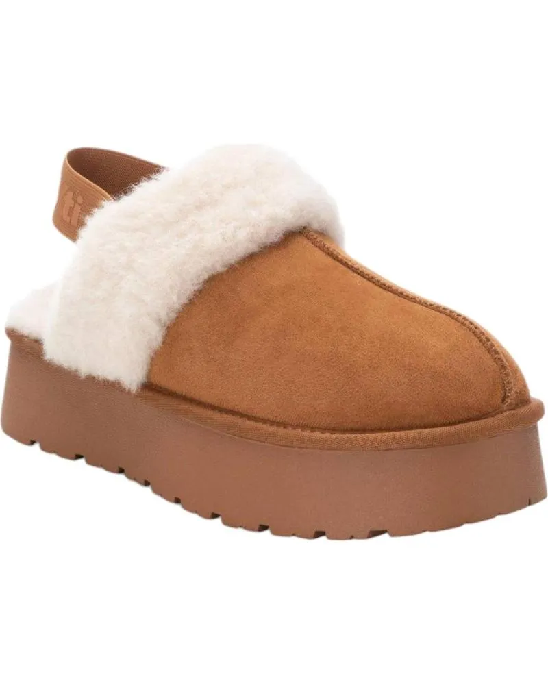 Zuecos XTI  de Mujer ZUECOS DE MUJER 143488 EN  CAMEL