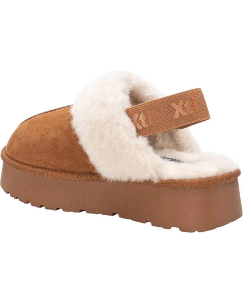 Zuecos XTI  de Mujer ZUECOS DE MUJER 143488 EN  CAMEL