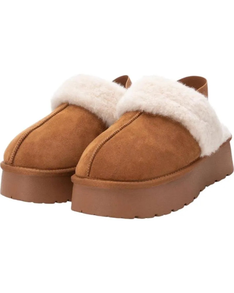 Zuecos XTI  de Mujer ZUECOS DE MUJER 143488 EN  CAMEL